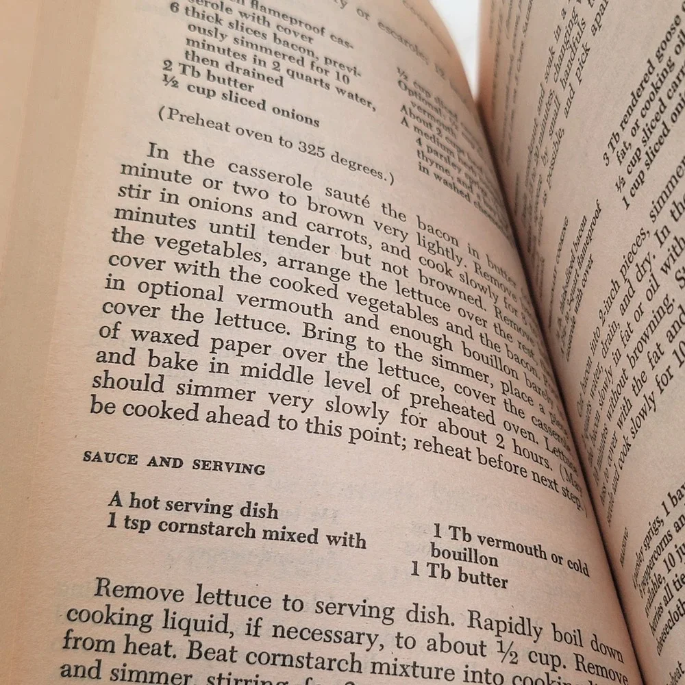 Julia Child The French Chef Cookbook Paperback 19th Printing 1986 Illustrated